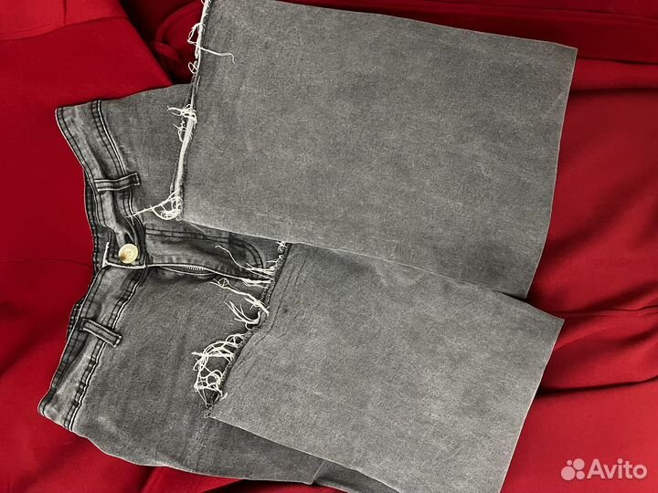 Джинсы женские широкие 46 размер