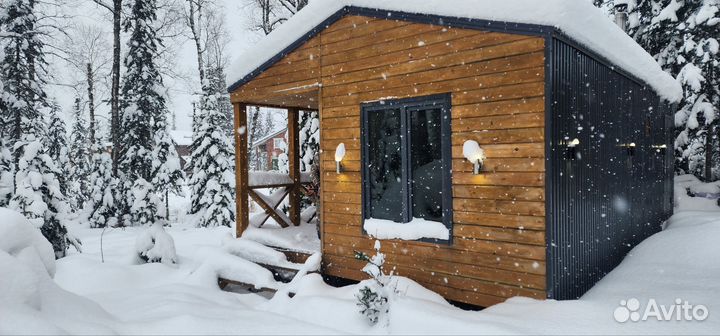 Русская баня на дровах