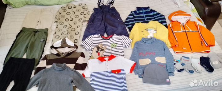 Детские вещи пакетом 86-92