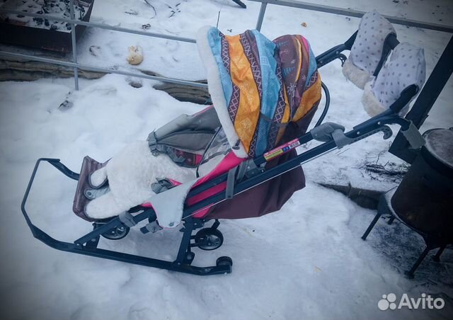 Санки коляска ника 7 8