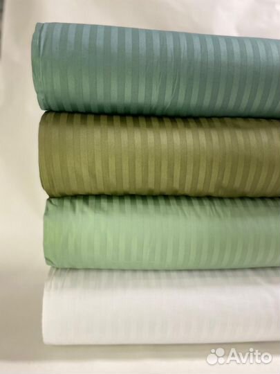 Ткань сатин-страйп Турция