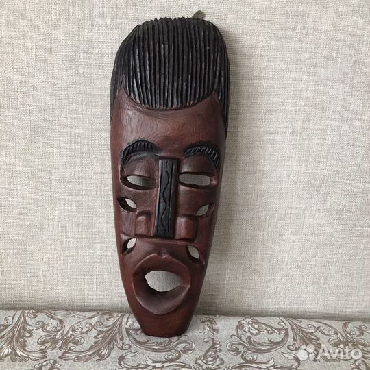 Африканская маска, интерьер,аксессуар,сувенир