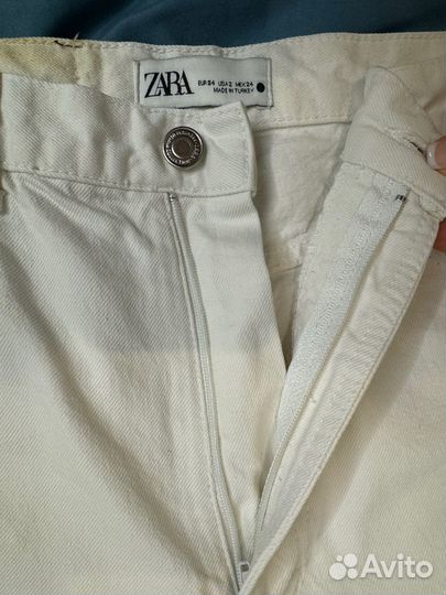 Джинсы zara 34