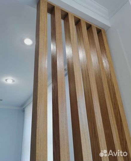 Интеръерные реечные перегородки 6 шт