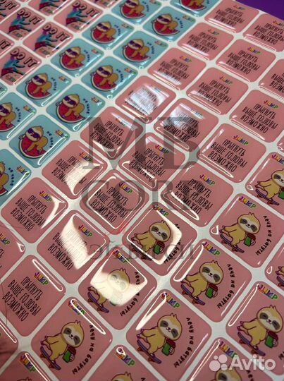 3D стикеры на заказ для логотипов и брендинга