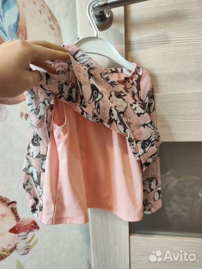 Блузка для девочки 98