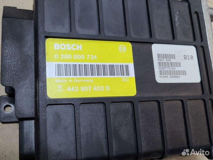 Эбу Volkswagen Passat b3 1.8л Audi Ауди 80 Б3