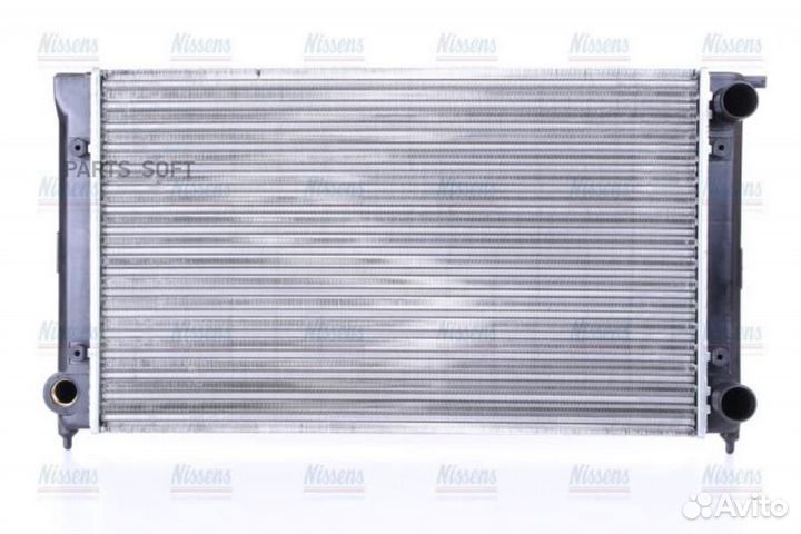 Радиатор двигателя VW golf 1600 diesel 83