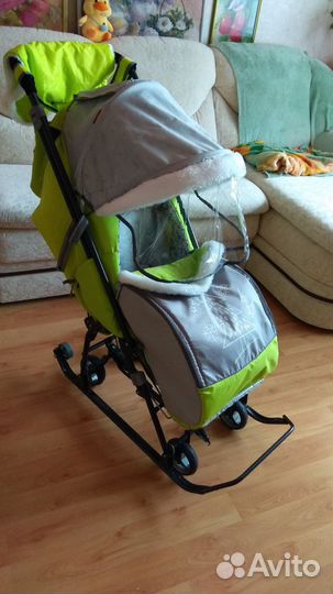Санки коляска Наши детки 4
