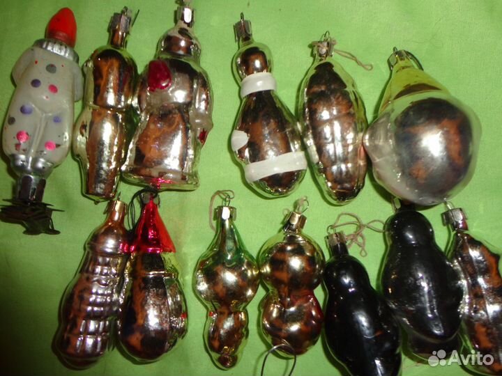 Елочные игрушки СССР