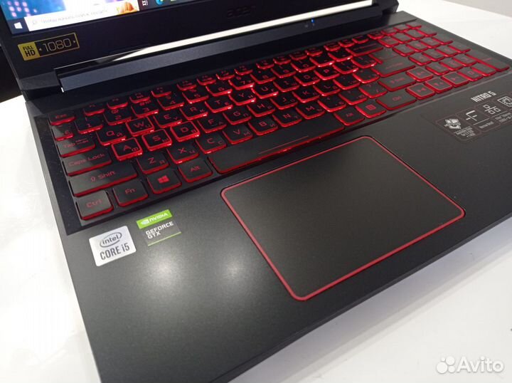 Игровой ноутбук Acer Nitro i5-10300h GTX 1650