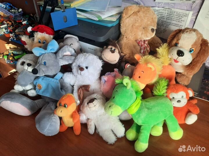 Мягкие игрушки пакетом