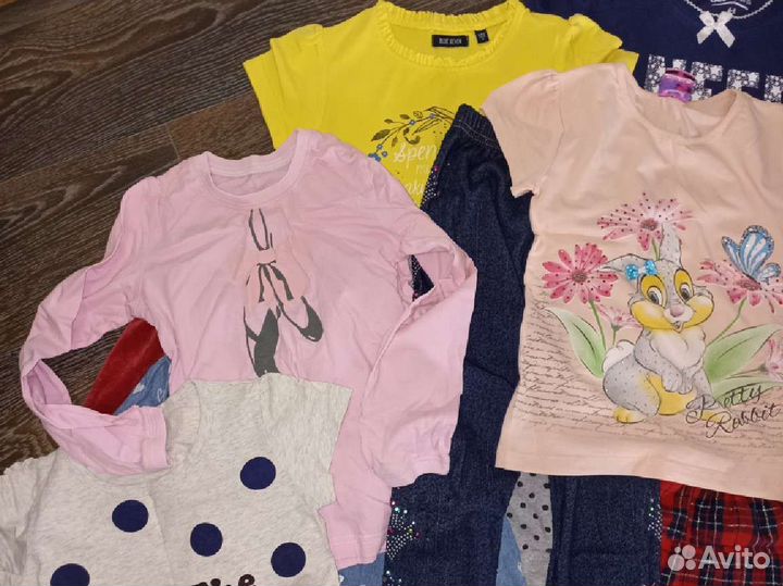 Вещи пакетом на девочку рост 122