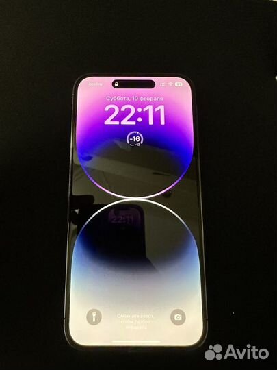iPhone 14 pro max 256gb 2sim (sim+sim) deep purple