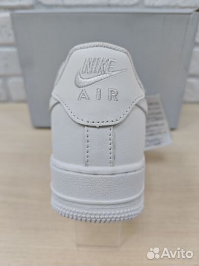 Кроссовки nike air force 1 белые