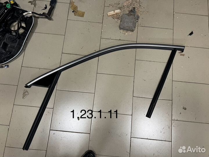 Хром двери передний Volvo xc90 2 II