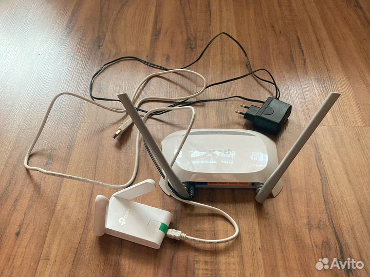 Wifi роутер tp link N300 usb adapter адаптер