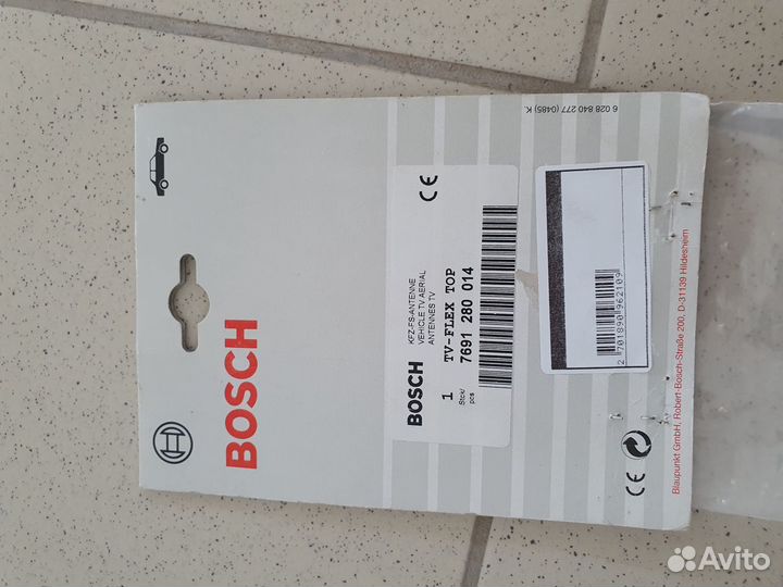 Антенна автомобильная Bosch TV-flex A-TT 01-M