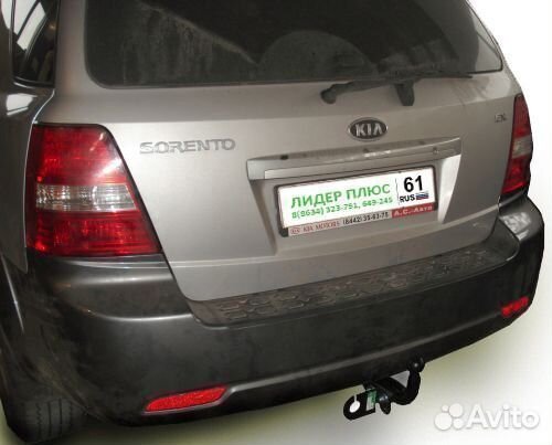 Фаркоп К107-A тсу KIA sorento 2 (JC) 2006 - 2009