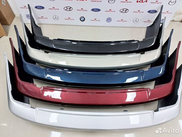 Бампер задний крашенный Хендай Акцент Тагаз