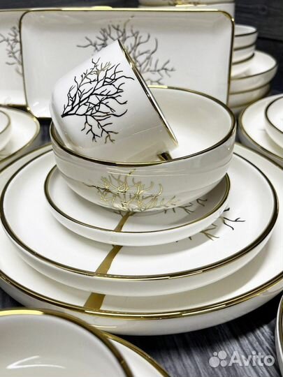 Набор столовой посуды 32 предмета