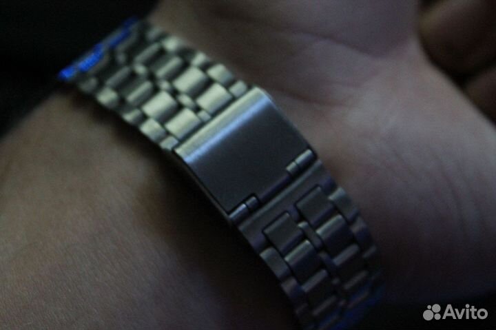 Часы casio серебро