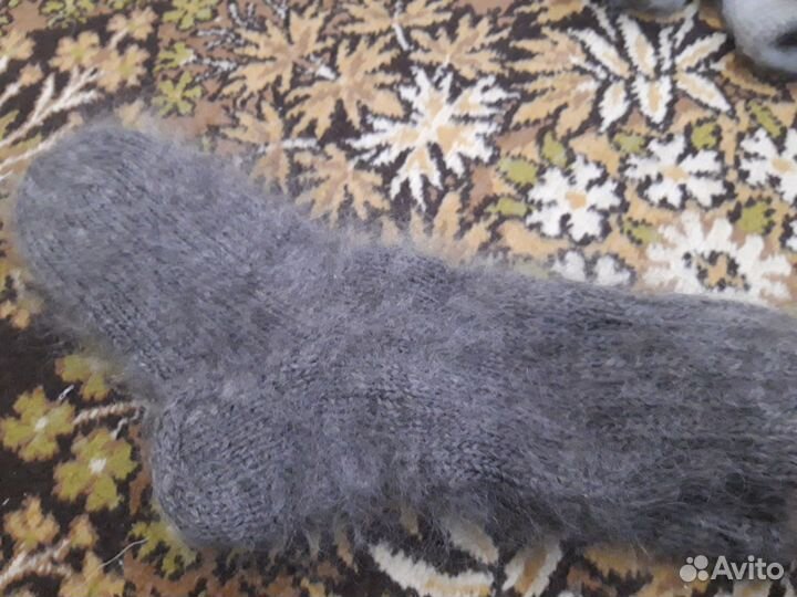 Носки шерстяные из козьего пуха