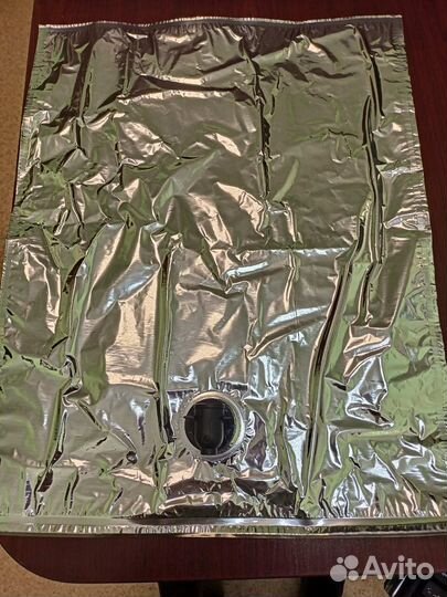 Пакет Bag-in-box металлизированный с краном 10 л