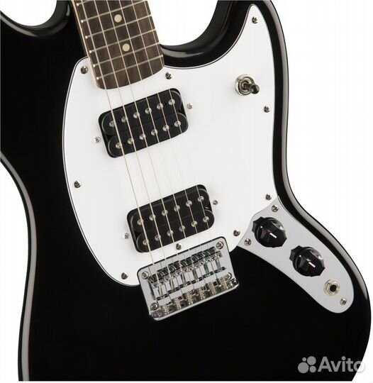 Электрогитара Fender Squier Bullet Mustang HH BLK