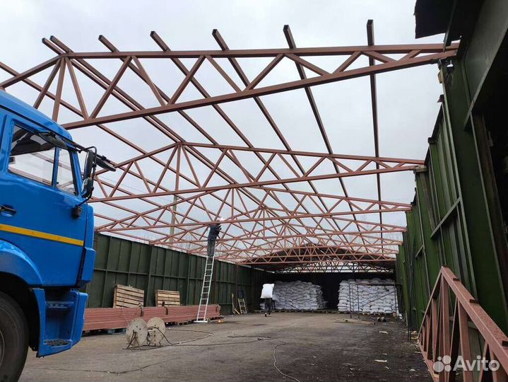 Ангары под ключ d-9591