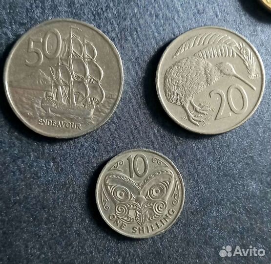 Монеты Австралии и Новой Зеландии