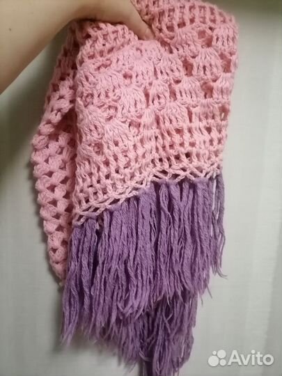 Шаль вязанная. Платок