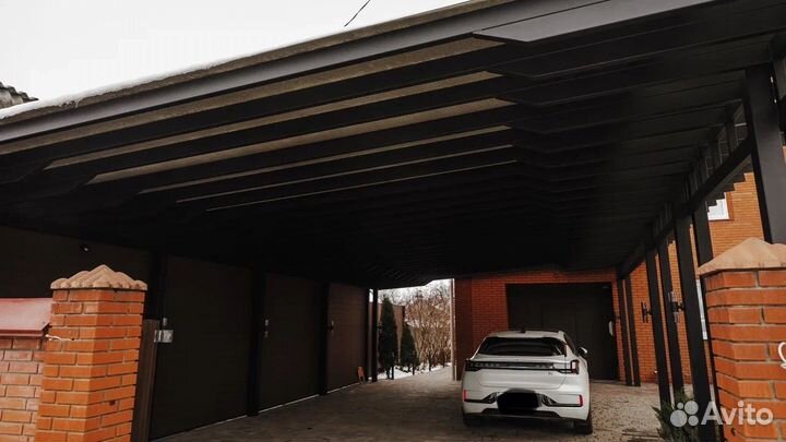 Навес хай-тек