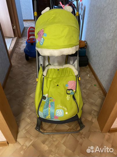 Санки коляска ника