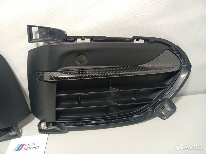 Решетка в бампер нижняя BMW X6 F16 (2014 - 2020)