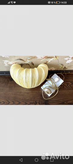 Люстра и светильник