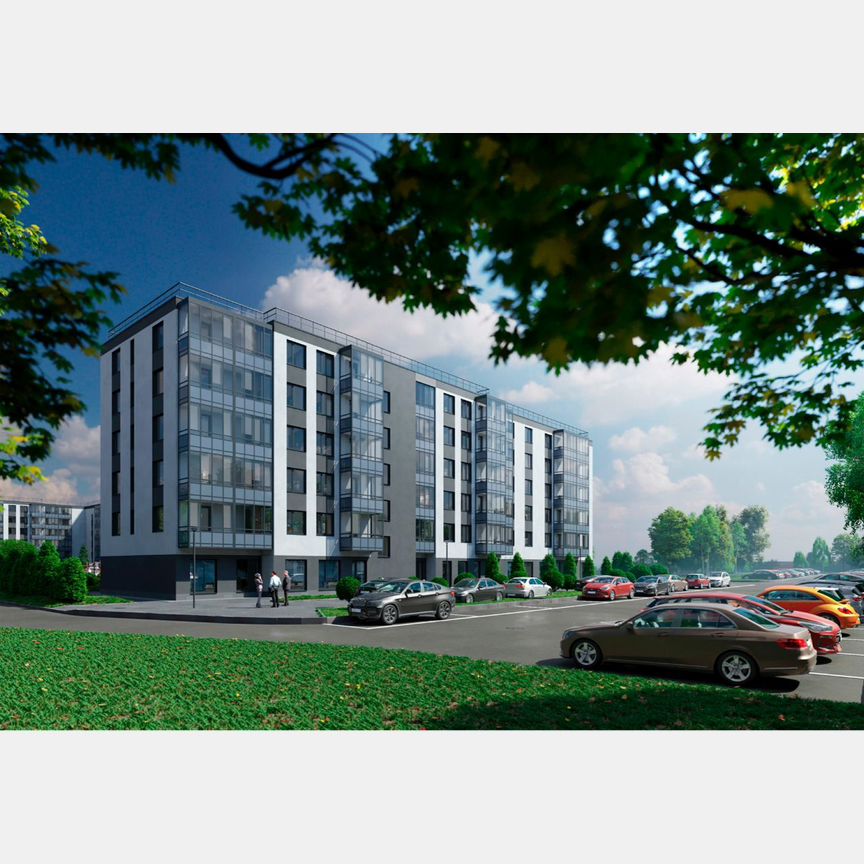 Квартира-студия, 25,3 м², 4/6 эт.