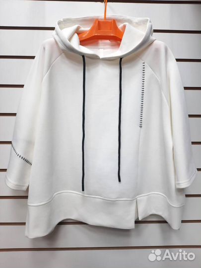Худи с капюшоном,стильеы молодежный формат,46-54
