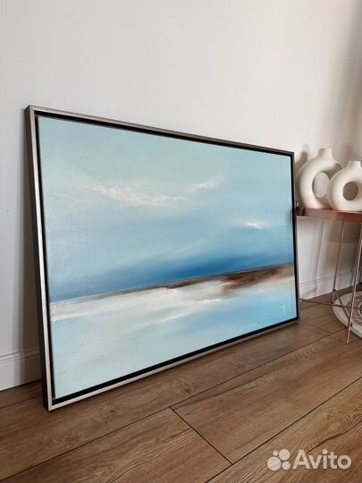 Картина маслом морской пейзаж