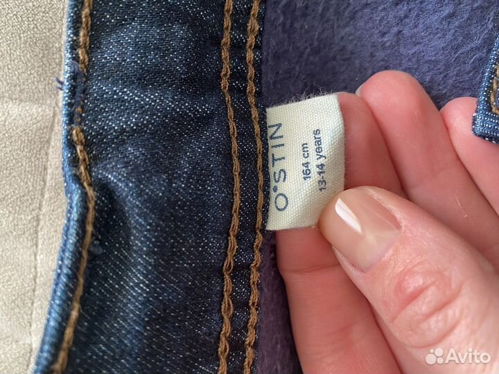 Джинсы утепленные 164 Ostin