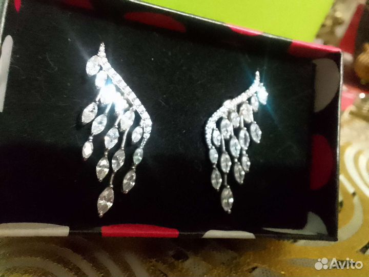 Серьги гвоздики пусеты