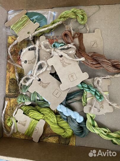 Набор вышивки Совиный лес