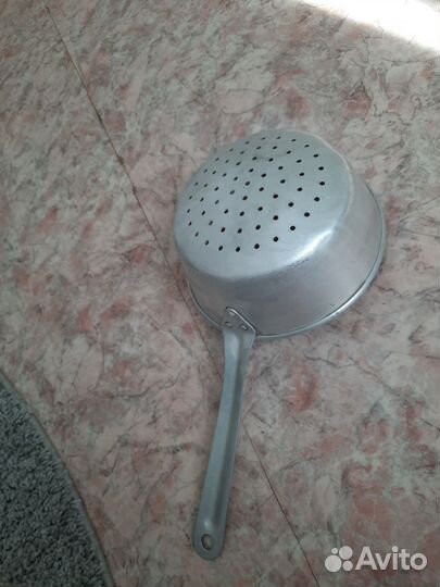 Дуршлаг алюминиевый