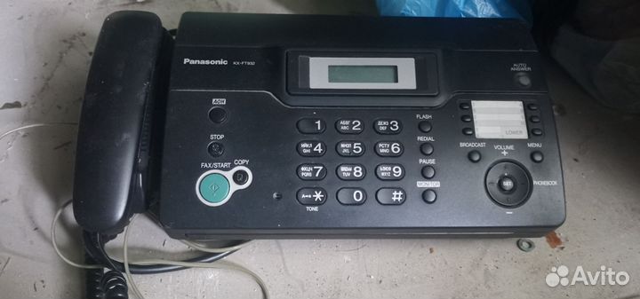 Телефон факс panasonic
