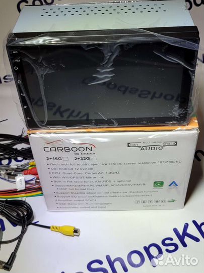 Магнитола 178100mm Android 12 4+32GB