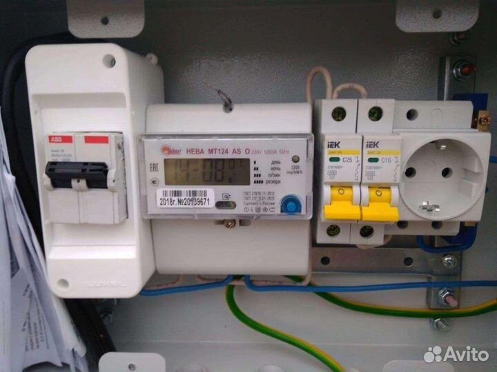 Услуги электрика