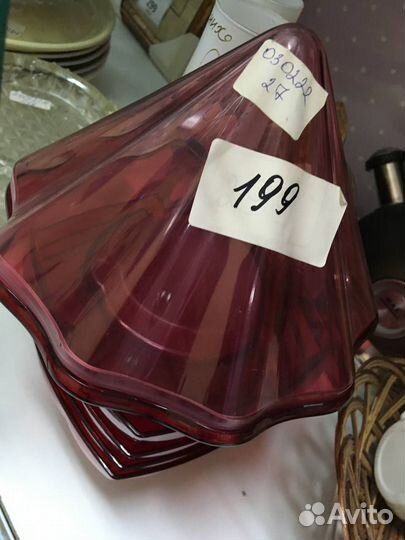 Блюдце с крышкой из экопластика