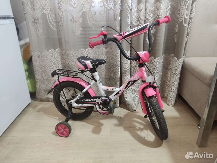 Велосипед 14 и 18 дюймов для девочек