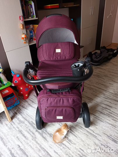 Коляска 2 в 1 adamex luciano