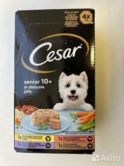 Cesar senior 10+ Корм для пожилых собак